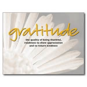 gratitude