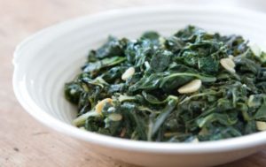 saute cruciferous greens