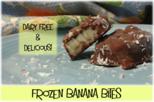 Frozen Banana Bites