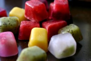 Pureed Fruit Cubes