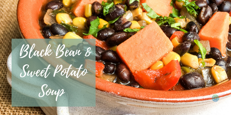 Black Bean and Sweet Potato Soup